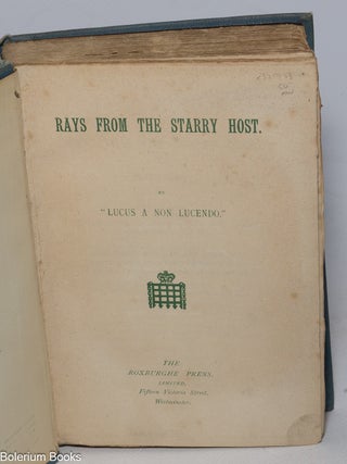 Rays From the Starry Host