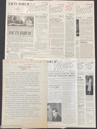 Cat.No: 321797 Facts Forum Radio Program (subsequently Facts Forum News) [seventeen issues