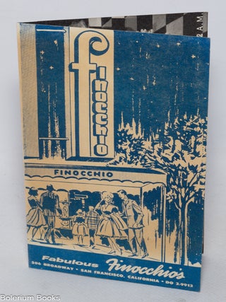 Cat.No: 322068 Fabulous Finocchio's [brochure