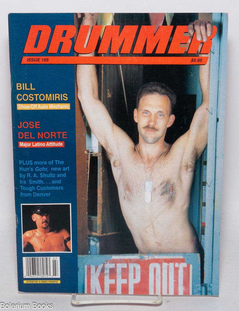 Cat.No: 322095 Drummer: #155. Joseph W. Bean, Jack Fritscher Anthony F. DeBlase aka Fledermaus.
