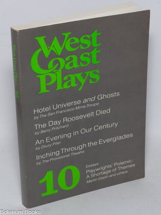Cat.No: 322292 West Coast Plays #10: Hotel Universe, Ghosts, The Day Roosevelt Died, An...