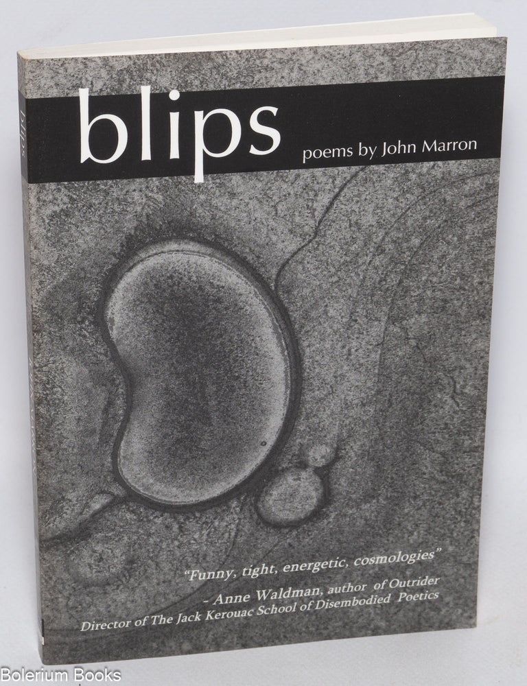 Cat.No: 323169 Blips. Poems by John Marron. John Marron.