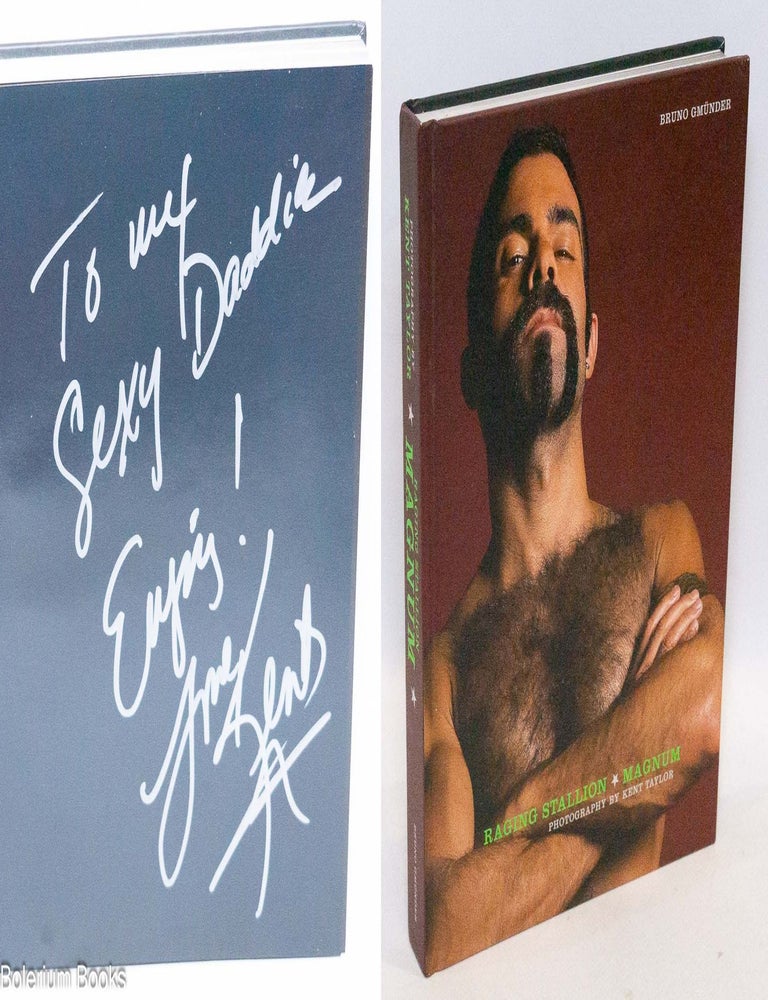 Cat.No: 323460 Raging Stallion: Magnum photography [inscribed & signed]. Kent Taylor, model, Steve Cruz, photography.