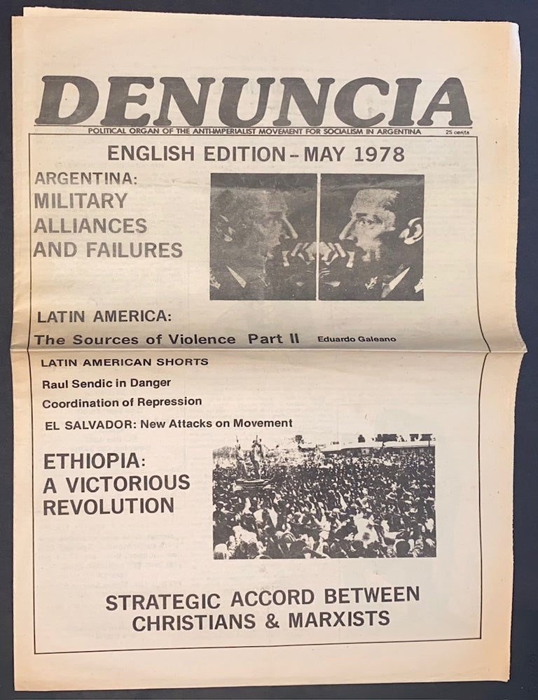 Cat.No: 324148 Denuncia: Political organ of the Anti-Imperialist Movement for Socialism in