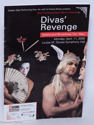 Cat.No: 324294 Diva's Revenge: Opera and Broadway Our Way [program booklet