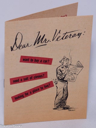 Cat.No: 324446 Dear Mr. Veteran&hellip;