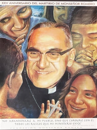 Cat.No: 324501 XXV aniversario del martirio de Monse&ntilde;or Romero [poster