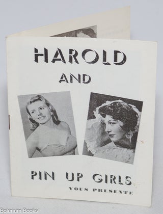 Cat.No: 324782 Harold and Pin Up Girls vous presente…