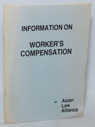 Cat.No: 325036 Information on worker's compensation