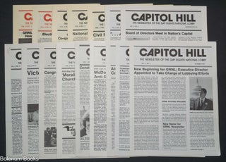 Cat.No: 325444 Capitol Hill: the newsletter of the Gay Rights National Lobby; [Seventeen...