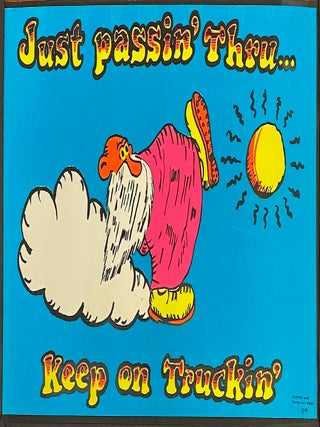 Cat.No: 325485 Just passin' Thru... Keep on Truckin' [poster
