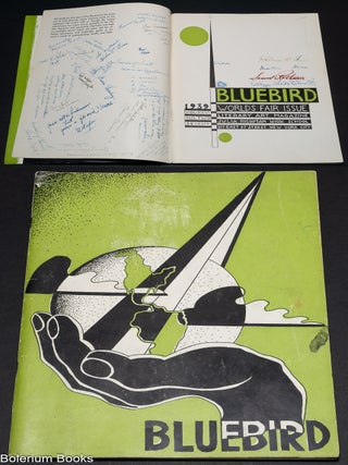 Cat.No: 325584 Bluebird; literary art magazine, vol. 26, no. 2 (1939). World Fair Issue....