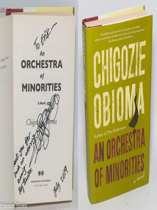 Cat.No: 325809 An Orchestra of Minorities. A Novel. Chigozie Obioma