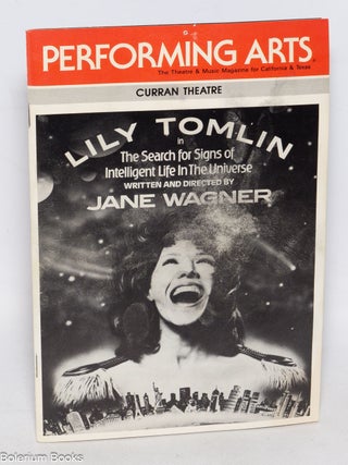 Cat.No: 325827 Performing Arts: California's Theatre & Music Magazine; Dec. 1987: Lily...