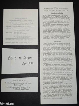 Cat.No: 326098 Crisis; action bulletin of the U.W. Student Mobilization Committee, vol....