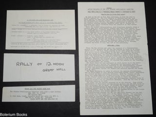 Cat.No: 326098 Crisis; action bulletin of the U.W. Student Mobilization Committee, vol....