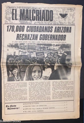 Cat.No: 326111 El Malcriado: Voz Oficial de la Union de Trabajadores Campesinos....