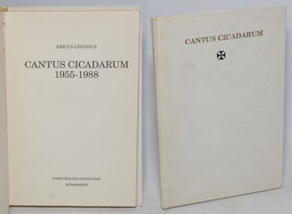 Cat.No: 326278 Cantus Cicadarum 1955-1988. Erics Livonius, aka Eric Johnson aka Vladimir...