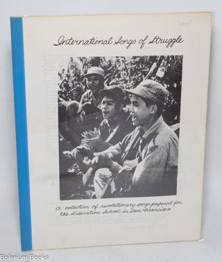 Cat.No: 326299 International Songs of Struggle; a collection of revolutionary songs...
