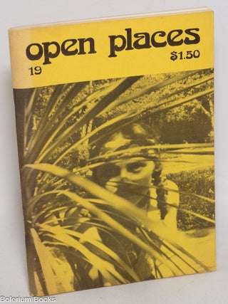 Cat.No: 326422 Open Places; a magazine of poetry, fiction, reviews: no. 19 (spring/summer...