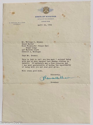 The "Greene" Era. 1949-1955. A record of an era and a man...
