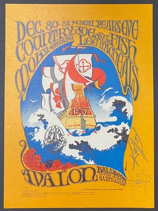 Cat.No: 326594 Dec. 30, 31, 9-2 New Year's Eve / Country Joe and the Fish, Moby Grape,...