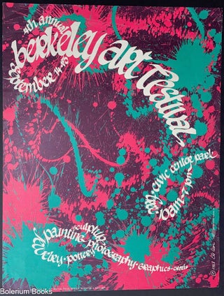 Cat.No: 326607 4th Annual Berkeley Art Festival [poster