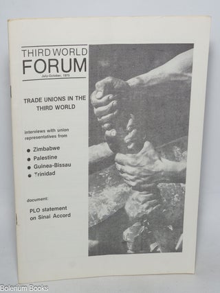 Cat.No: 327055 Third World Forum; vol. 1, no. 6 (July-October 1975). Nesar Ahmad, Joan...