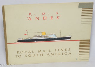 Cat.No: 327308 R.M.S. "Andes" Royal Mail Lines to South America