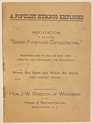 Cat.No: 327335 A populist humbug exploded. Refutation of the alleged "Seven...