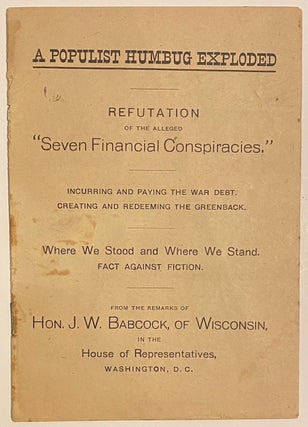 Cat.No: 327335 A populist humbug exploded. Refutation of the alleged "Seven...