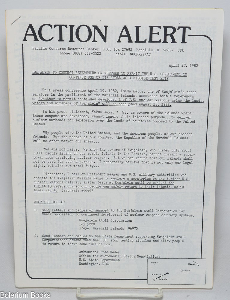 Cat.No: 327690 Action Alert. April 27, 1982