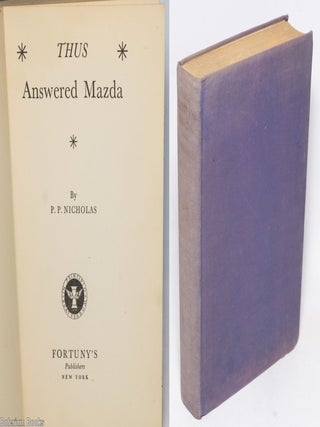 Cat.No: 327759 Thus Answered Mazda. P. Nicholas, apathopulos