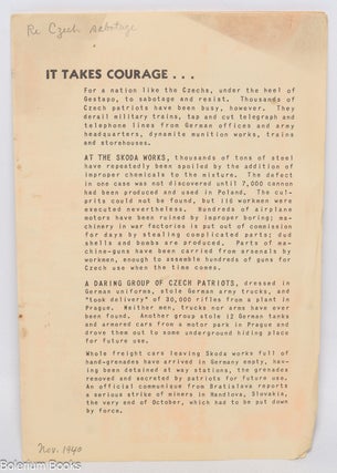 Cat.No: 327798 It takes courage