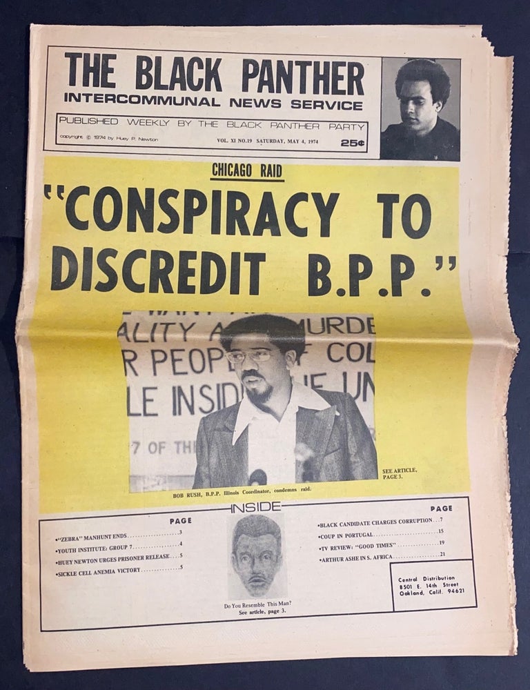 Cat.No: 327820 The Black Panther Intercommunal News Service. Vol. XI no 21