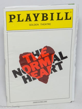 Cat.No: 327949 The Normal Heart [playbill/program] Playbill May 2011: At the Golden...