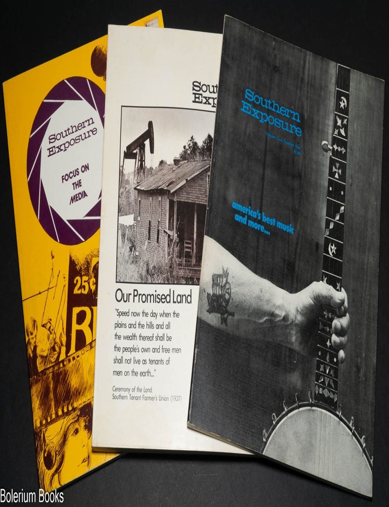 Cat.No: 327967 Southern Exposure [3 issues]. Bob Hall, Joseph Hughes.