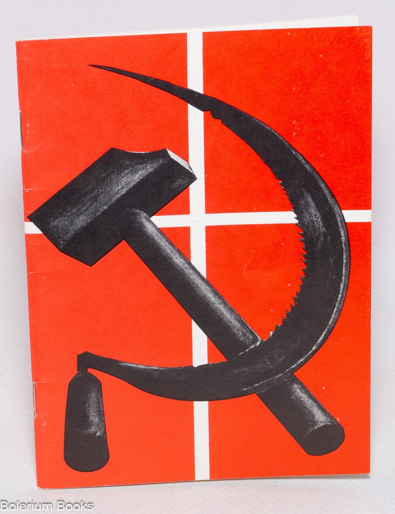 Cat.No: 327985 Dear Comrades, A Group of Christians.