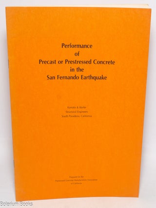 Cat.No: 327998 Performance of Precast or Prestressed Concrete in the San Fernando...