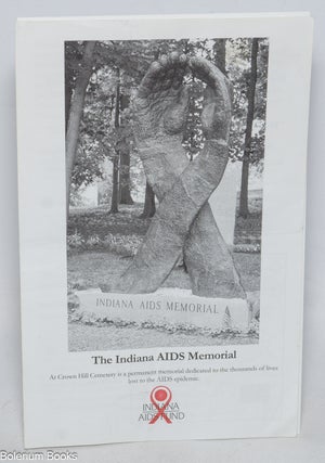 Cat.No: 328133 The Indiana AIDS Memorial at Crown Hill Cemetery [brochure/pamphlet
