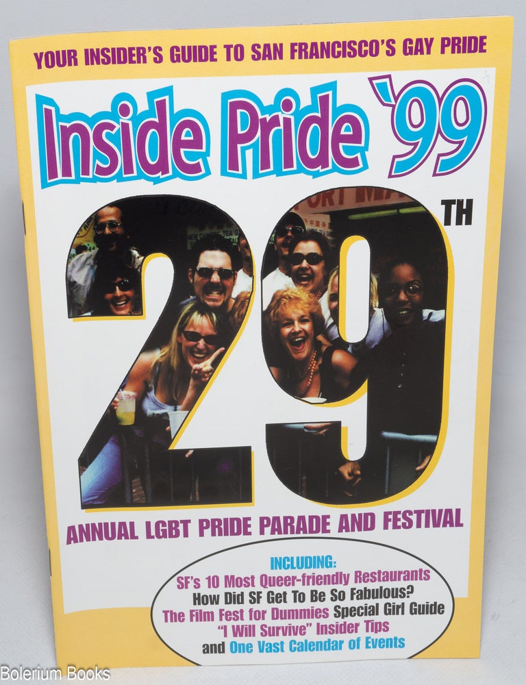 Cat.No: 328141 Inside Pride '99: Your Insider's Guide to San Francisco's Gay