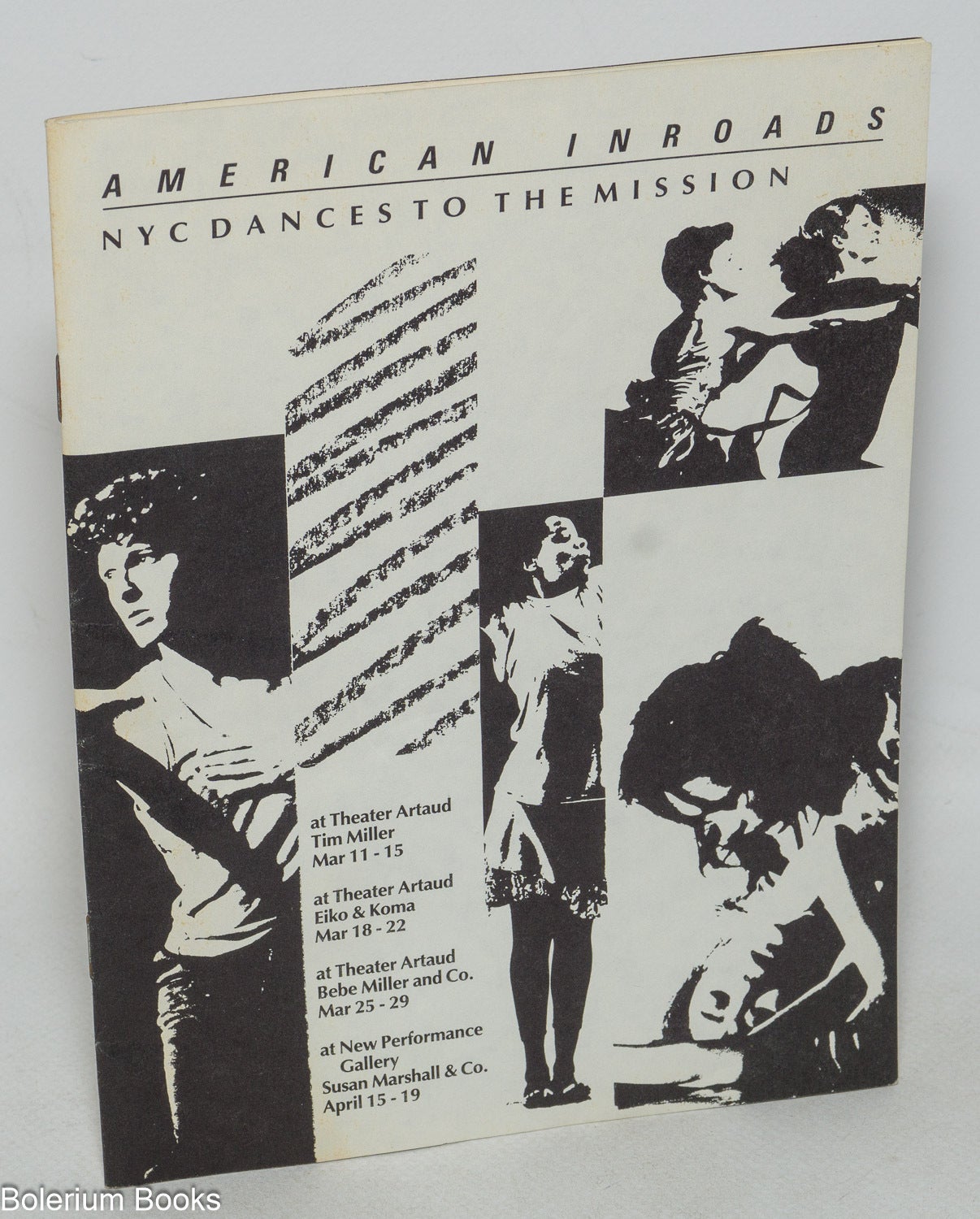 American Inroads: NYC Dances to the Mission program | Tim Miller, Eiko ...