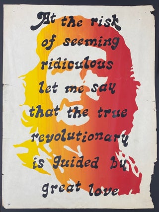 Cat.No: 328660 At The risk of seeming ridiculous let me say that the true revolutionary...
