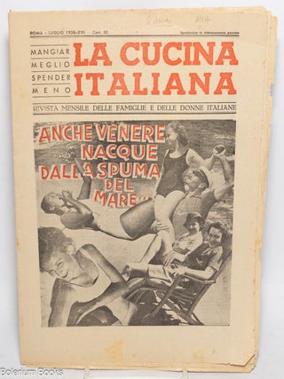 Cat.No: 328994 La cucina italiana. Rivista mensile delle famiglie e delle donne italiane....