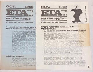 Cat.No: 329414 ETA... Eat the Apple: a journal for GI dissent [two issues