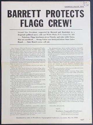 Cat.No: 329459 Barrett protects Flagg crew! [broadside