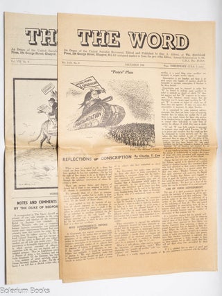 Cat.No: 329461 The Word [two issues]. Guy A. Aldred