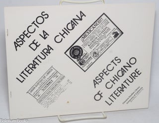 Cat.No: 329529 Aspectos de la Literatura Chicana / Aspects of Chicano Literature