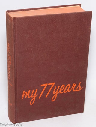 Cat.No: 329548 My 77 Years - An Account of My Life and Times - 1883-1960. Norman Bentwich