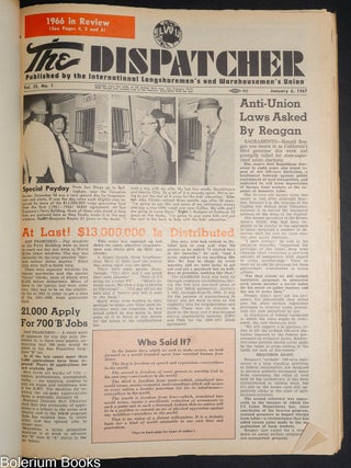 The Dispatcher, Vol. 25 [all issues for 1967]